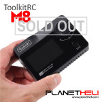 Functional ToolkitRC M8 DC 300W 15A Battery Balance Charger Discharger for 2-8S Lipo Battery
