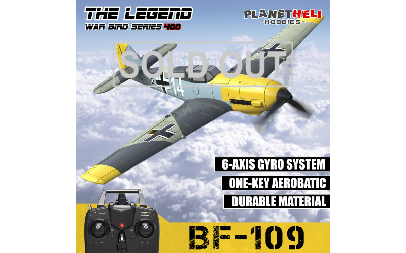 Volantex RC BF109 Warbird Spitfire 400mm 761-11 RTF