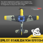 Volantex RC BF109 Warbird Spitfire 400mm 761-11 RTF