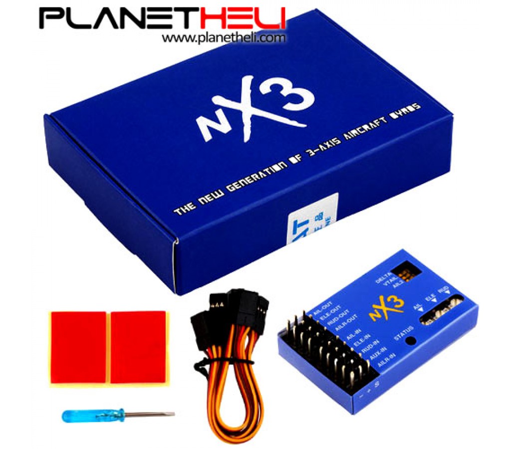 SPARKHOBBY NX3 Pro – Contrôleur De Vol 3D MEMS Gyroscope 3 Axes Pour Avion RC à Voilure Fixe