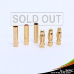 ALZRC - Gold-plated banana plugs - 3.0mm