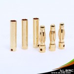 ALZRC - Gold-plated banana plugs - 4.0mm