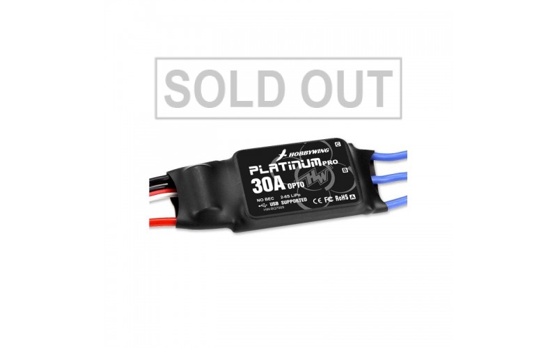 Hobbywing Brushless Platinum 30A Opto Pro