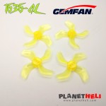 Gemfan 1636-4L 40mm Durable 4-Blade Propeller (1.5mm shaft)