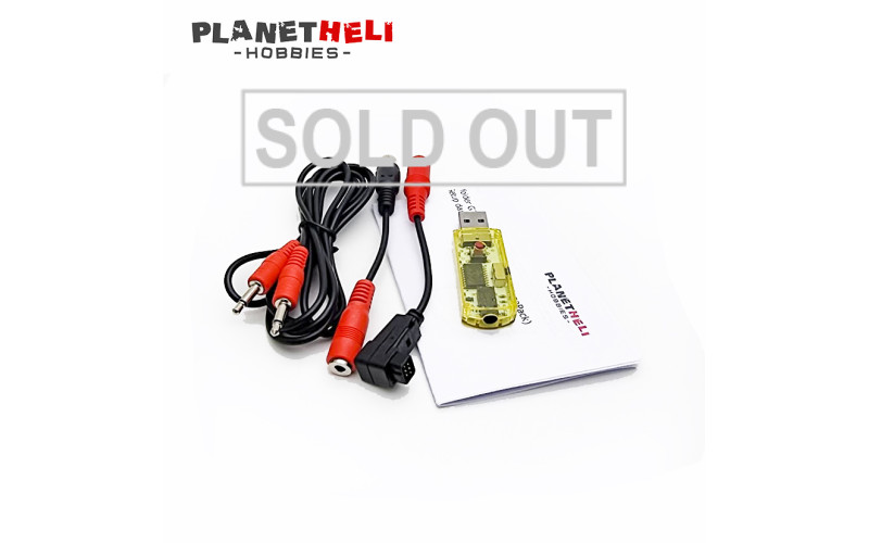 RC USB Flight Simulator With Cables All round 8ch Dongle RF7 RF8 Phoenix RC